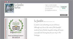 Desktop Screenshot of lejardin-sarlat.com
